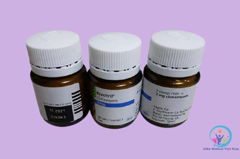Lọ Rivotril 2mg