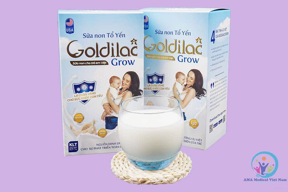 Hướng dẫn sử dụng sữa Goldilac Grow