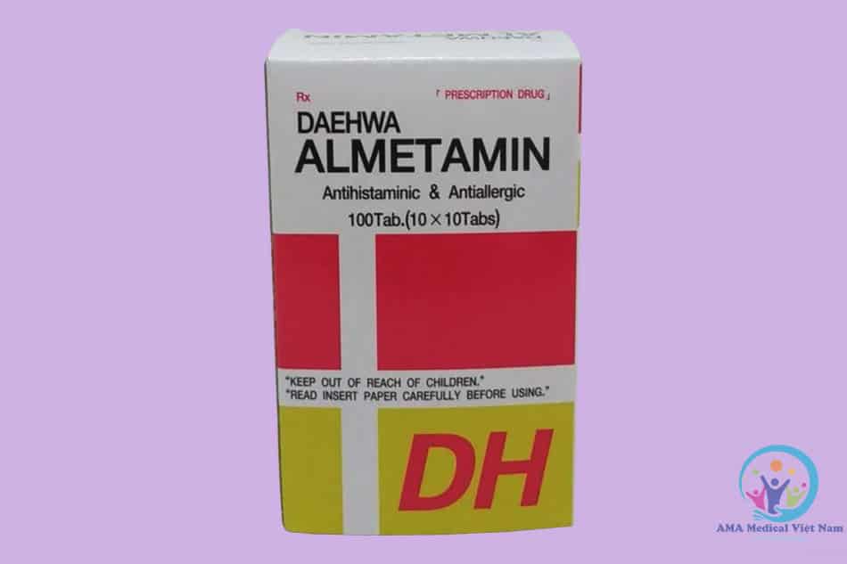 Hộp thuốc Almetamin