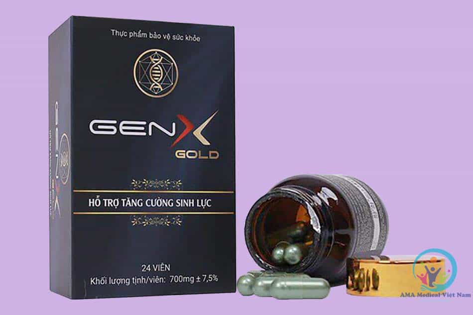 Gen X Gold giá bao nhiêu tiền 1 hộp? Có tốt không? Tác dụng, cách dùng