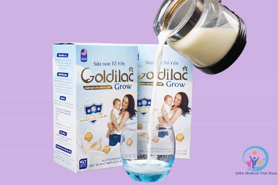 Sữa non Goldilac Grow giá bao nhiêu? Mua ở đâu? Review có tốt