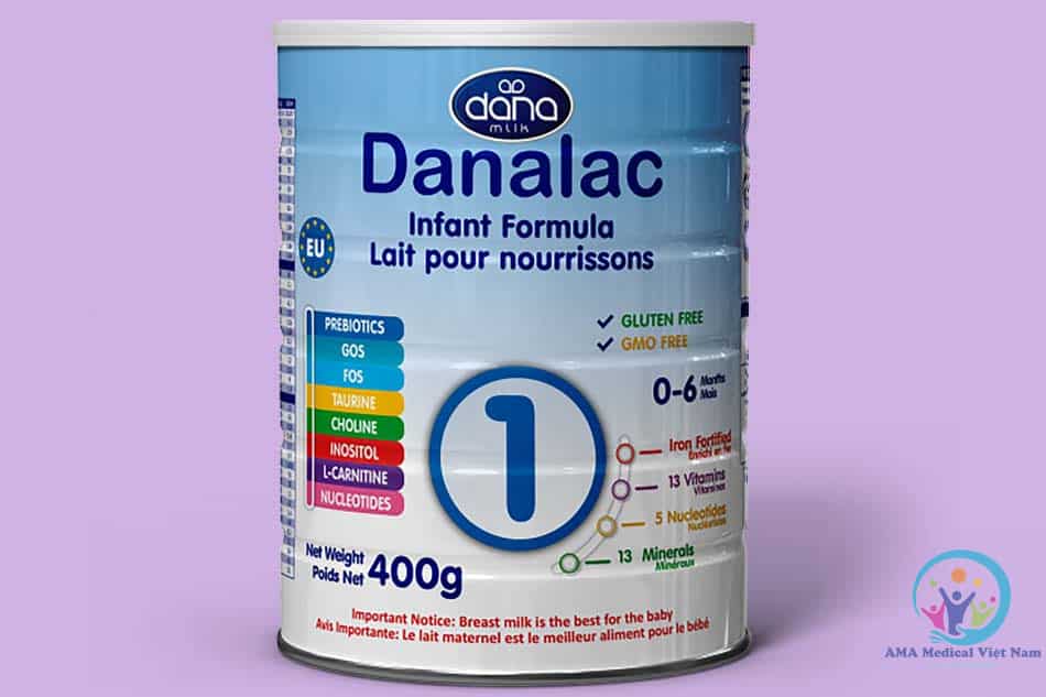Sữa Úc cho trẻ sơ sinh Danalac 2 số