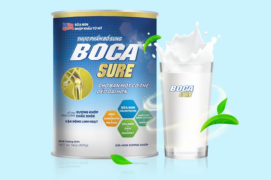 Cách sử dụng và liều lượng sữa non xương khớp Boca Sure như thế nào?
