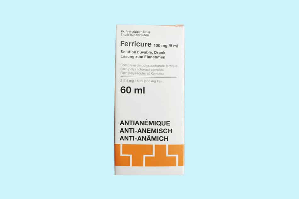 Hình ảnh hộp thuốc Ferricure 60ml