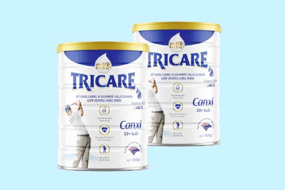 Combo 2 hộp sữa Milk Tricare Canxi