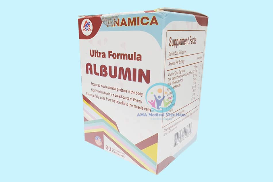 Hộp Anamica Ultra Fomula Albumin
