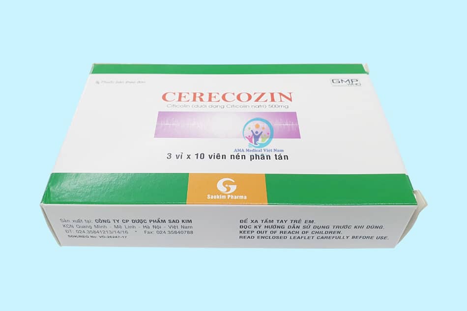 Hộp Cerecozin 3 vỉ