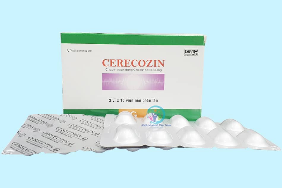 Hộp và vỉ Cerecozin 500mg