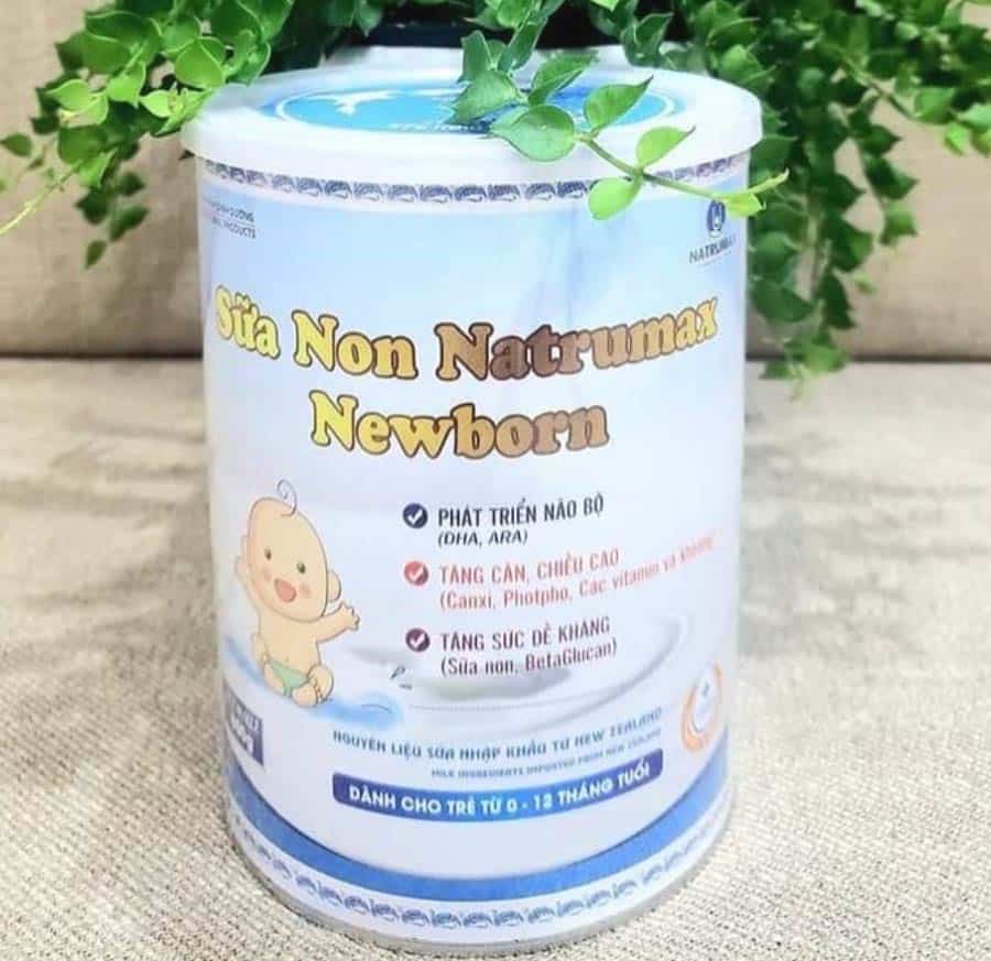 Lon Sữa non Natrumax Newborn 800g