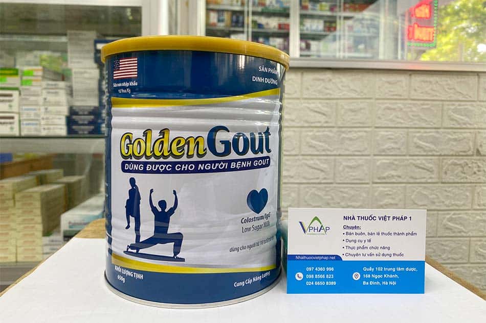Sữa Golden Gout được bán tại Nhà thuốc Việt Pháp 1