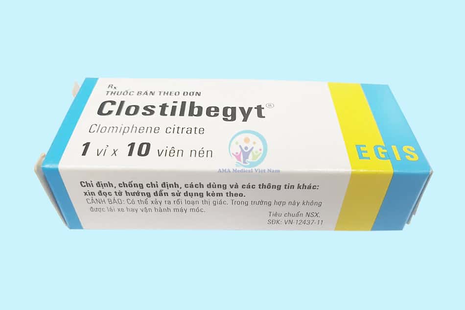 Thuốc Clostilbegyt 50 mg