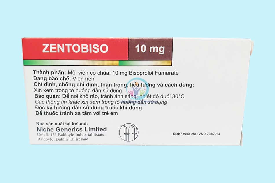 Thuốc Zentobiso 10mg