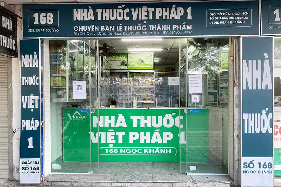 Đặt mua chính hãng tại Nhà thuốc Việt Pháp 1