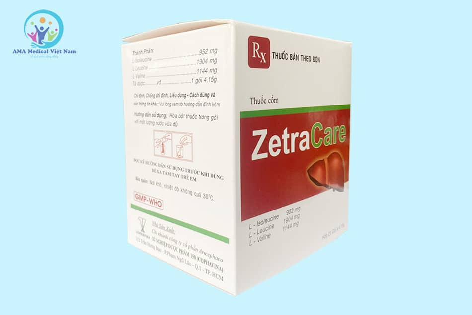 Hộp 21 gói thuốc ZetraCare 4.15g