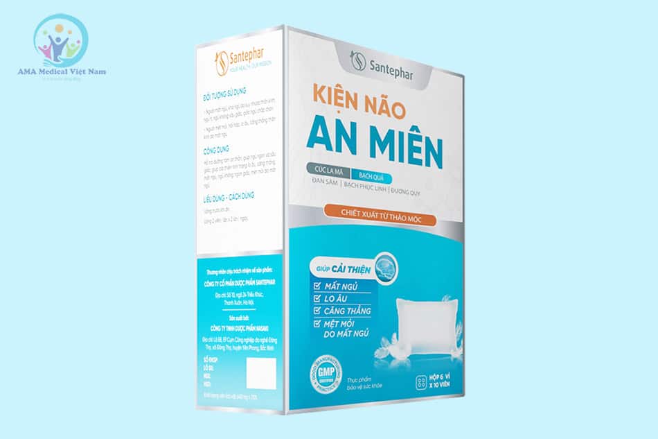 Hộp 6 vỉ Kiện não an miên