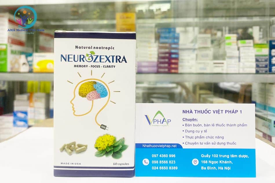 Viên uống Neurozextra bán tại Nhà thuốc Việt Pháp 1