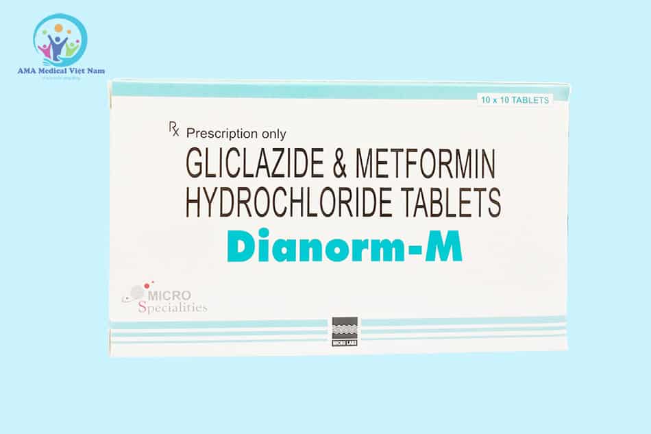 Thuốc hạ đường huyết Dianorm-M