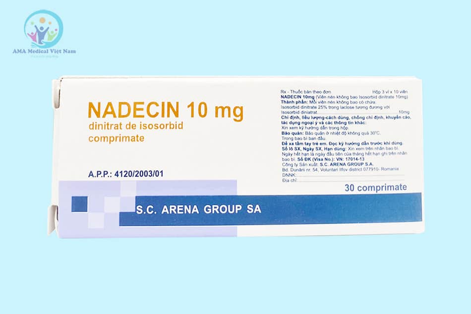 Hộp thuốc Nadecin 10mg