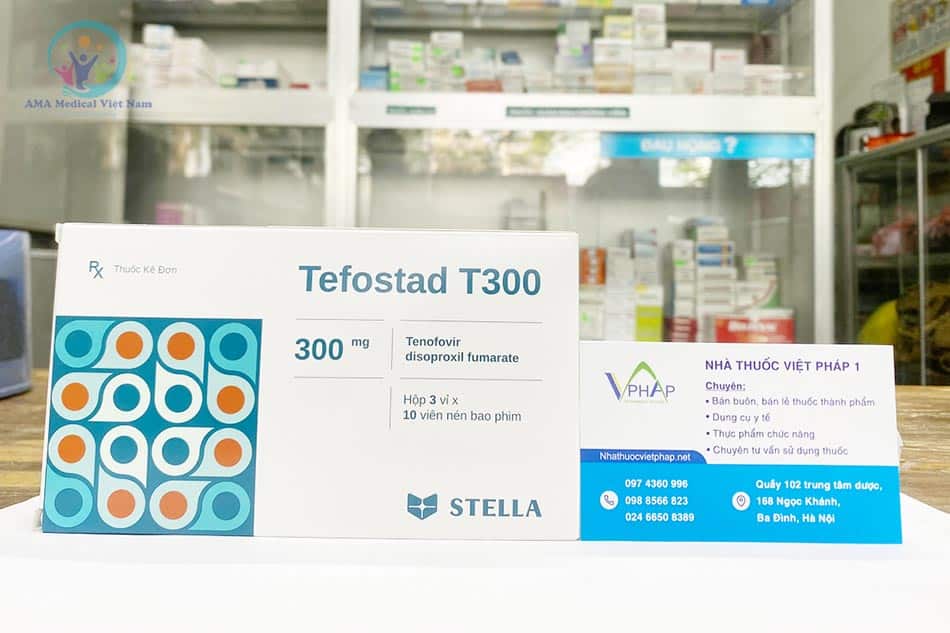 Thuốc Tefostad T300 bán tại Nhà thuốc Việt Pháp 1