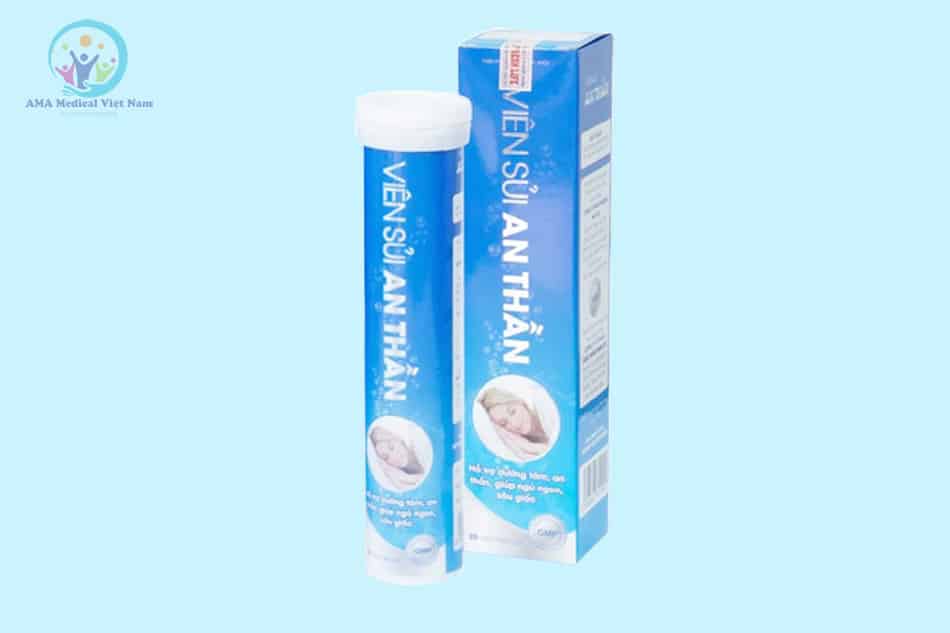 Hình ảnh: Sản phẩm Viên Sủi An Thần dành cho người mất ngủ