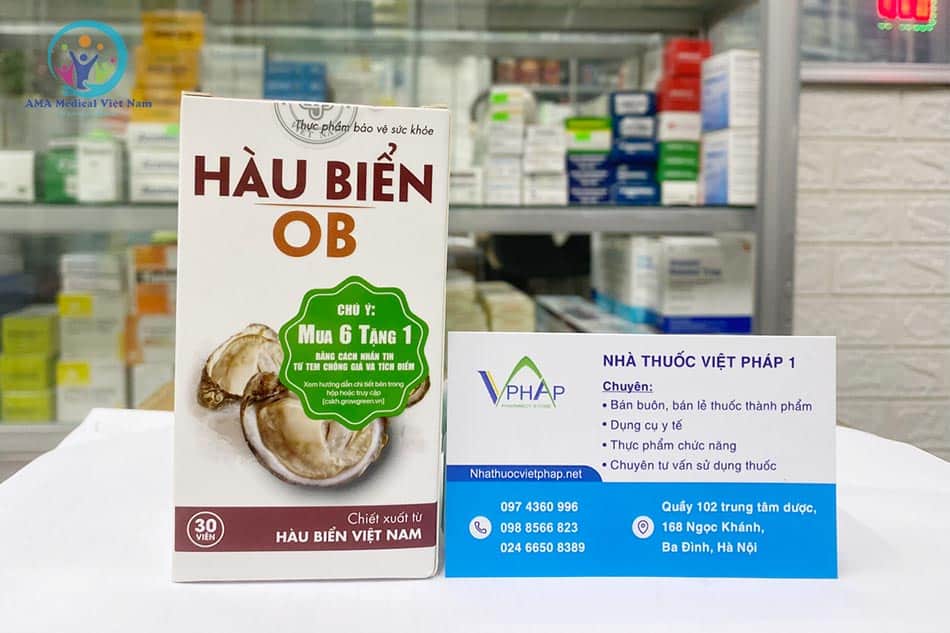 Sản phẩm bán tại Nhà thuốc Việt Pháp 1