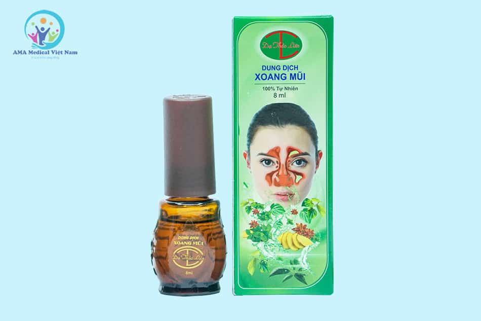 Hộp và lọ tinh dầu xoang Dạ Thảo Liên