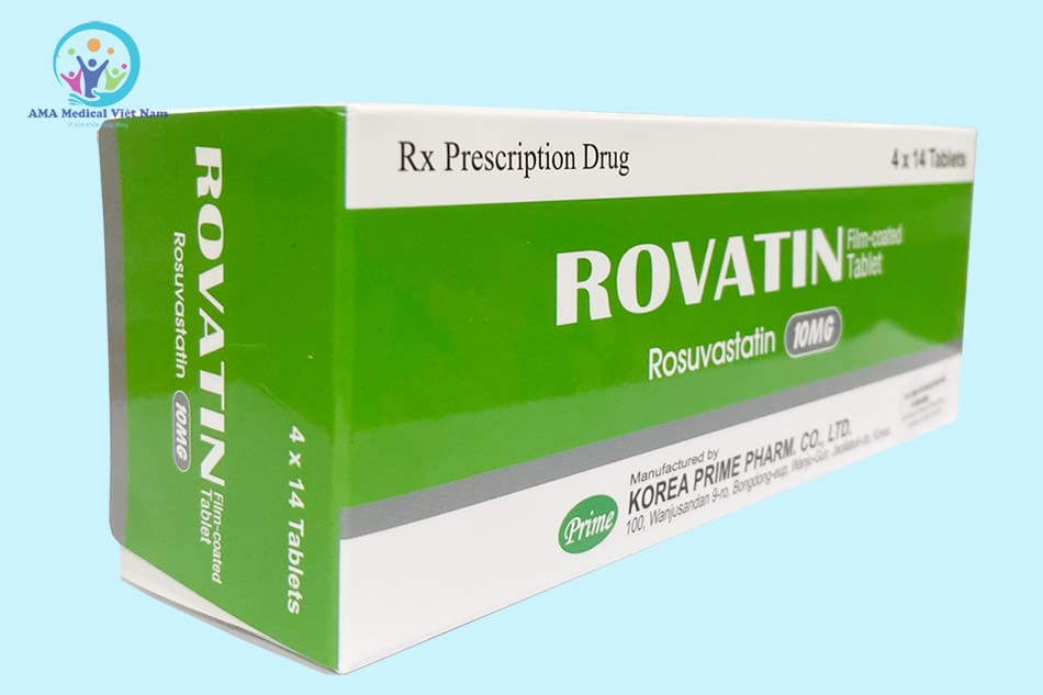 Hộp thuốc Rovatin Film-Coated Tablet
