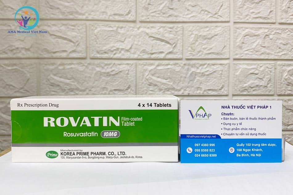 Rovatin bán tại Nhà thuốc Việt Pháp 1