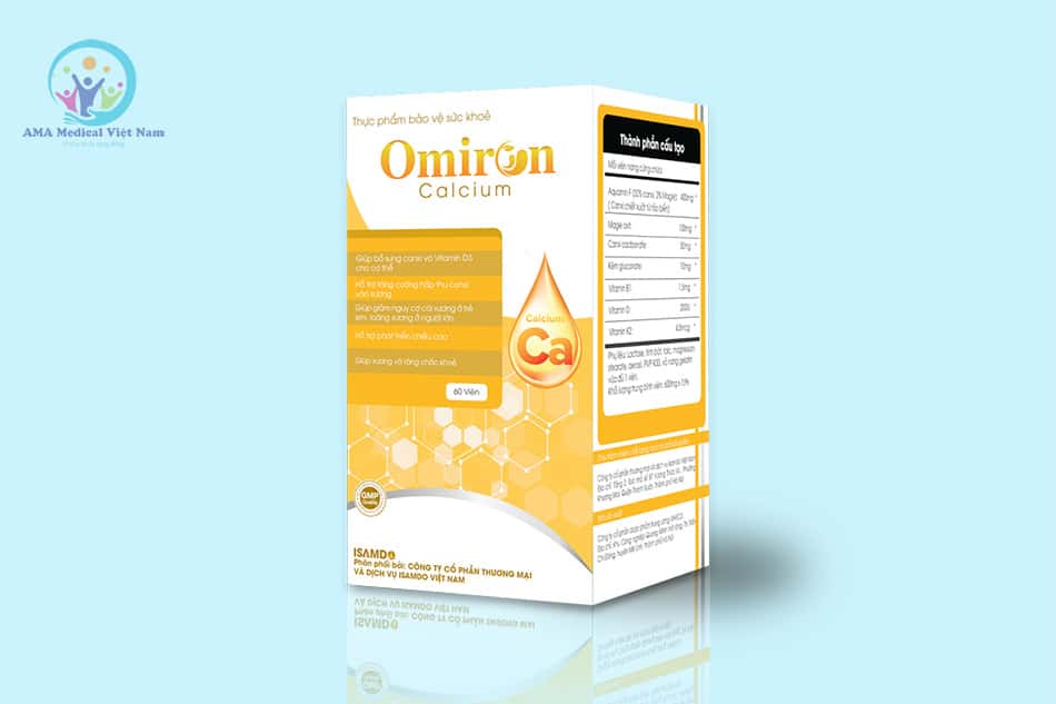 Thuốc tăng chiều cao Omiron Calcium có tác dụng như thế nào?
