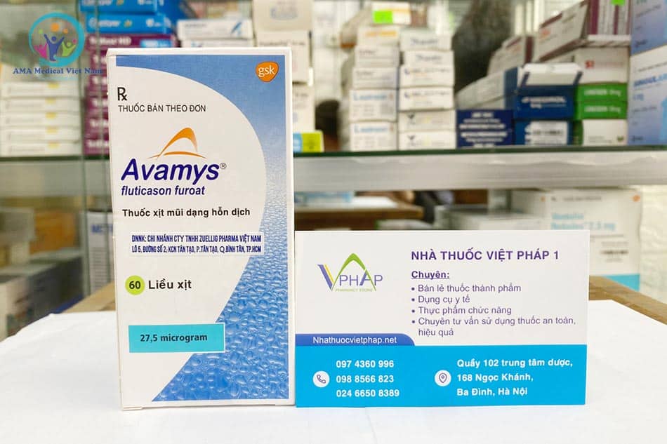 Avamys bán tại Nhà thuốc Việt Pháp 1
