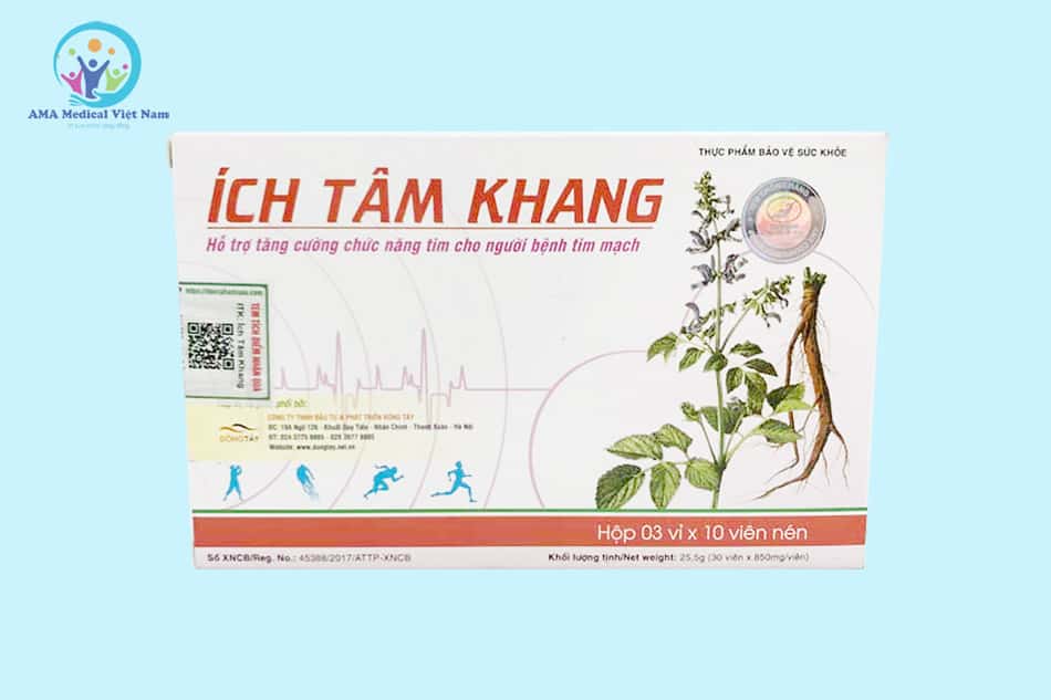 Hộp Ích Tâm Khang 3 vỉ