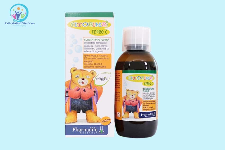 Fitobimbi Ferro C - Bổ sung sắt kẽm vitamin c cho trẻ
