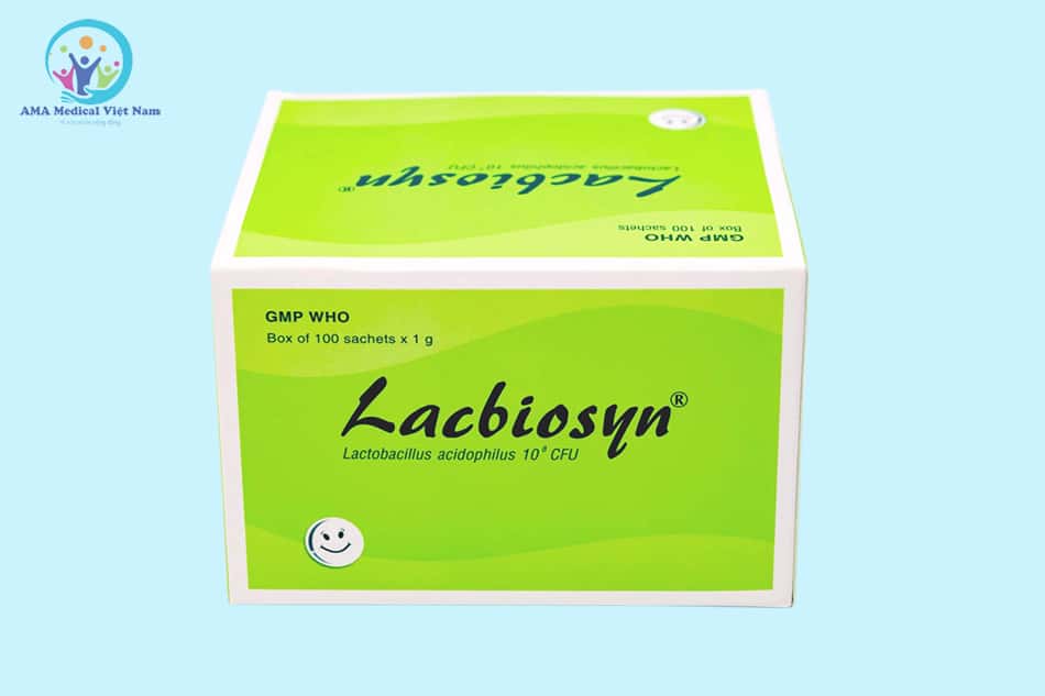 Thuốc Lacbiosyn (100 gói x 1g/hộp)