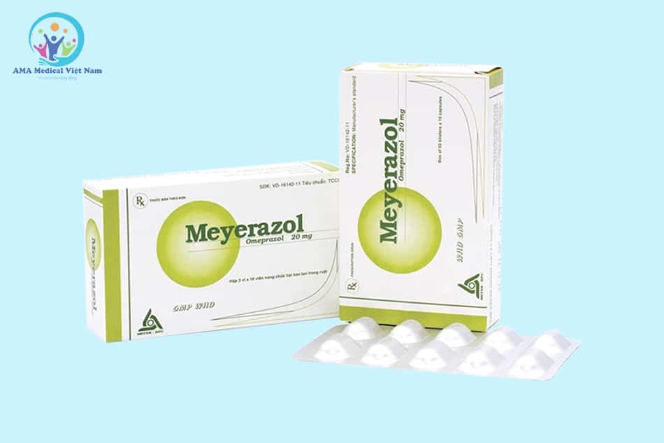 Meyerazol - Thuốc cho người mắc bệnh lý dạ dày