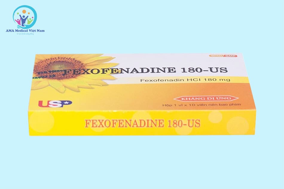 Thuốc Fexofenadine 180-US