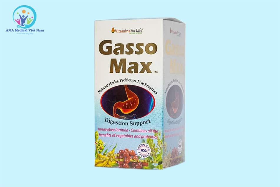 Hộp Gasso Max 30 viên