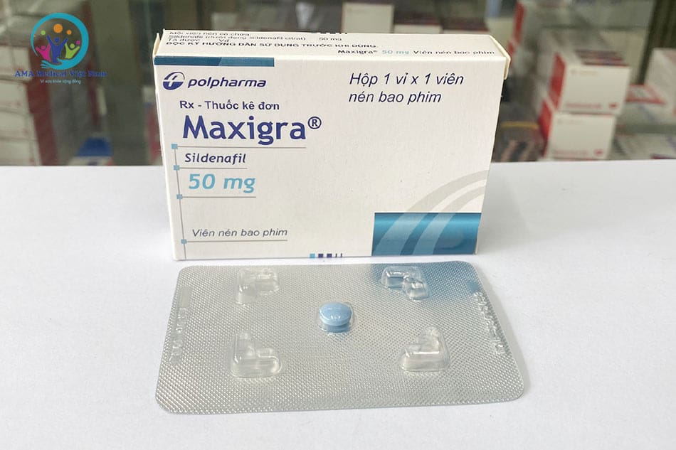 Thuốc Maxigra điều trị rối loạn cương dương