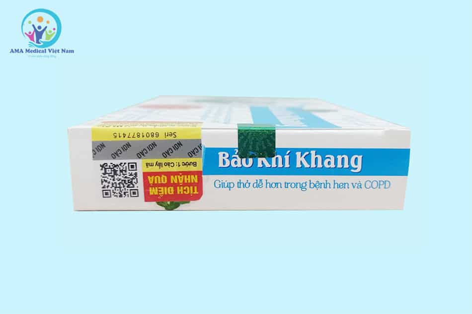 Mã QR, thẻ cào của sản phẩm Bảo Khí Khang