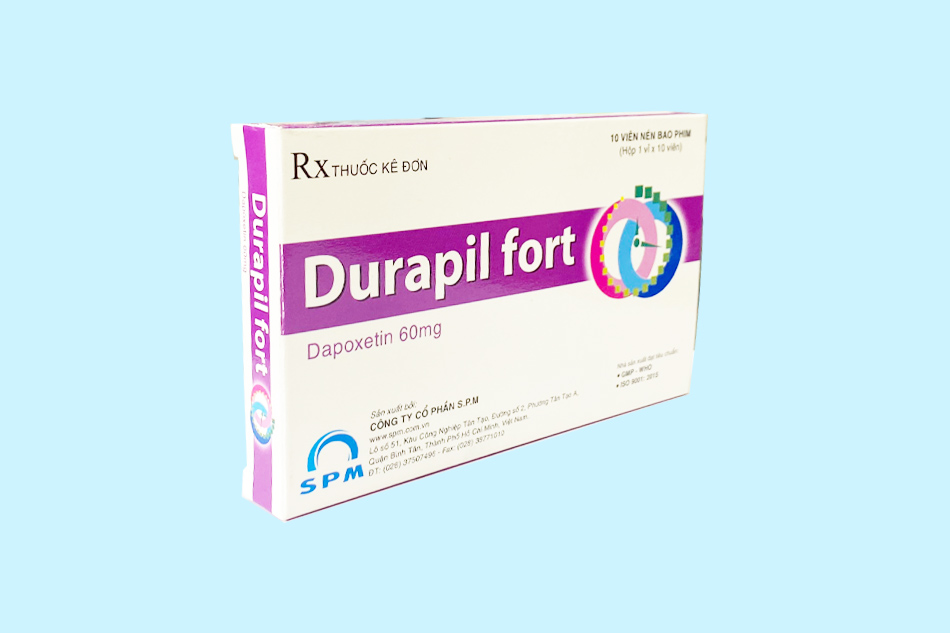 Thuốc Durapil Fort điều trị xuất tinh ở nam giới