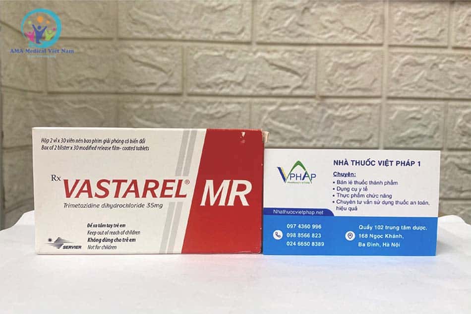 Vastarel MR 35mg bán tại Nhà thuốc Việt Pháp 1