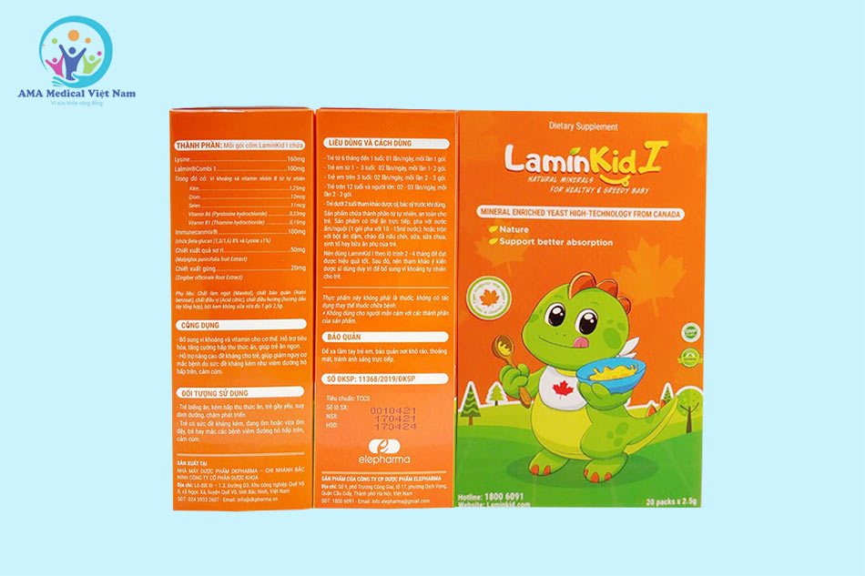Thông tin về sản phẩm cốm LaminKid