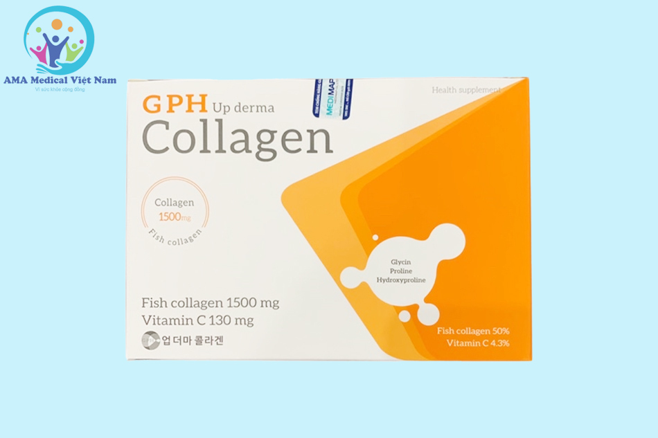 Hộp sản phẩm GPH Up derma Collagen