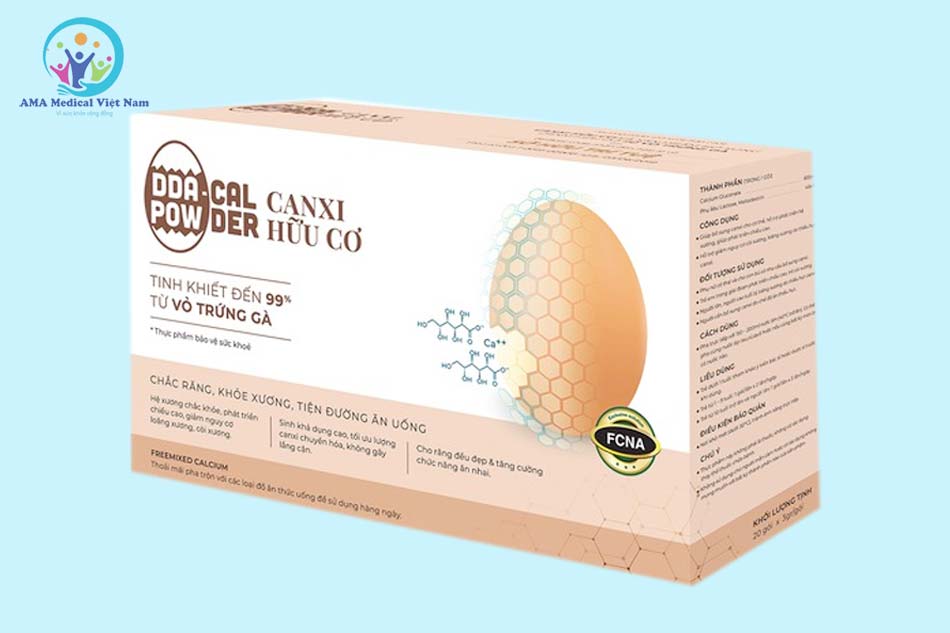 Vỏ Canxi hữu cơ từ trứng gà