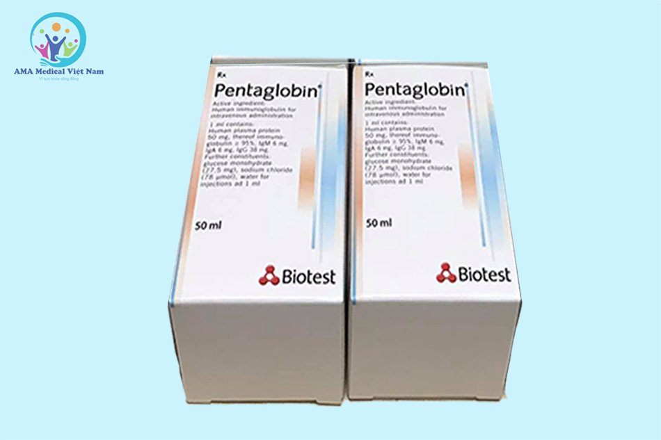 Hộp thuốc Pentaglobin