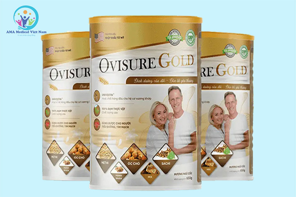 Hình ảnh 3 hộp sữa Ovisure Gold