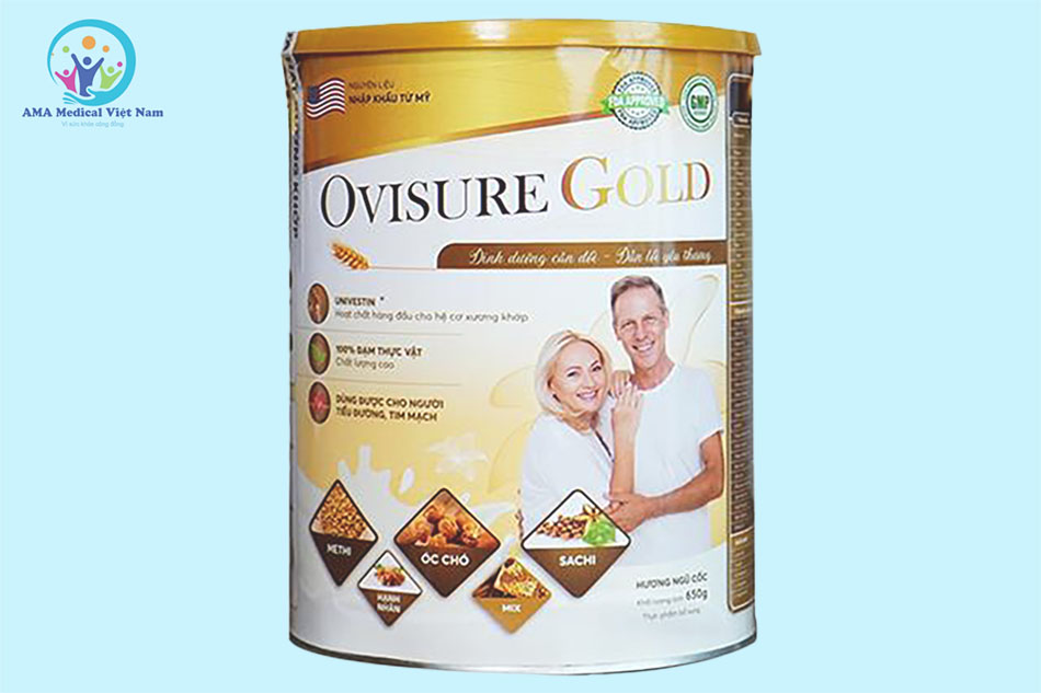 Ovisure Gold có giúp giảm đau, tăng cường linh hoạt cho xương khớp không?

