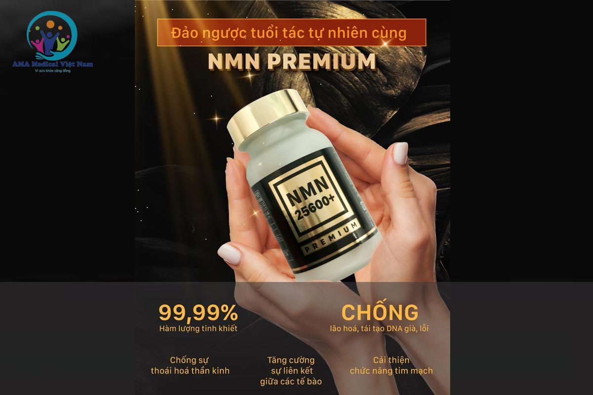 Viên uống chứa NMN đạt tinh khiết 99.99%