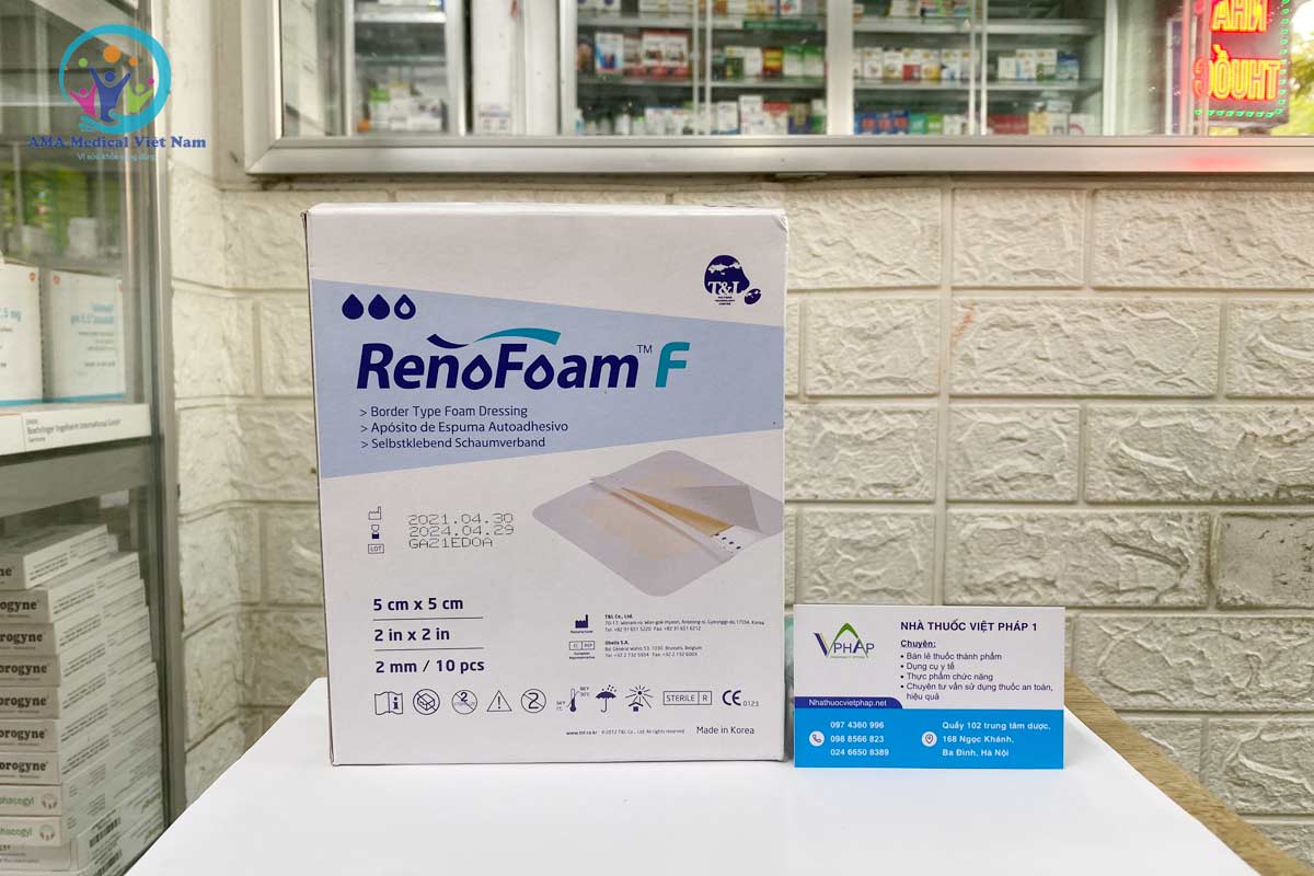 ạc xốp RenoFoam F đang được bán tại Nhà thuốc Việt Pháp 1