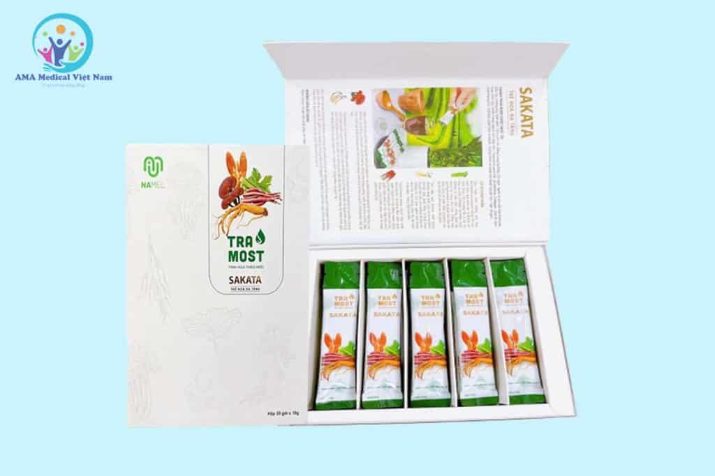 Hình ảnh: Hộp 20 gói bột uống SAKATA - Trẻ hóa đa tầng