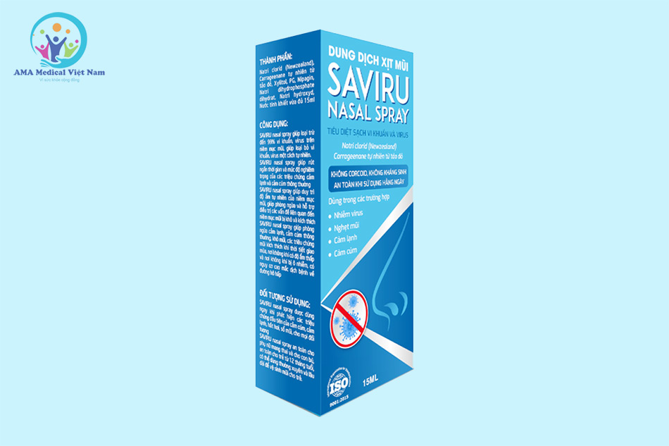 Dung dịch xịt mũi Saviru Nasal Spray
